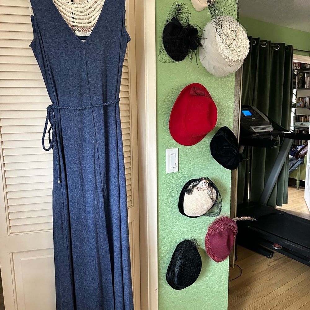 Blue Sleeveless Maxi Dress DV Dolce Vita